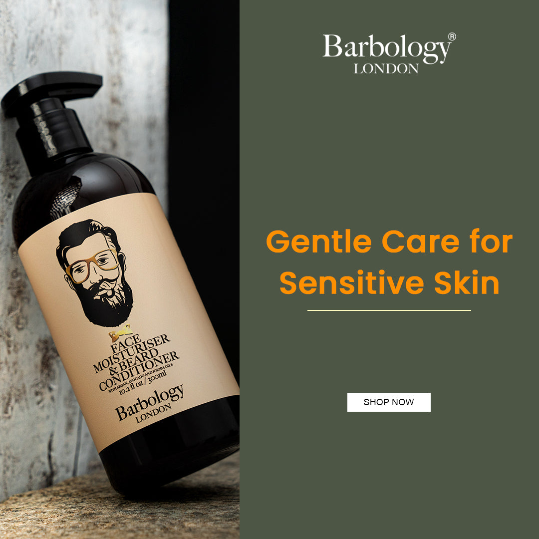 Barbology London Vegan Mens Face Moisturiser & Beard Conditioner